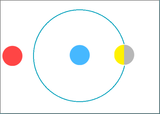 天体（月の満ち欠け）