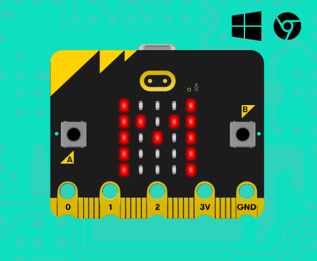 Micro:bit連携（Windows、Chromebook）
